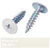 Marcopol 150 vnt. medvaržčiai 4.2x19mm balti (ral 9010)