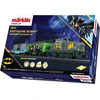 Märklin start up pradinis rinkinys "batman", 29828, modelinis geležinkelis, H0 vėžė, lokomotyvo pradinis rinkinys, vagonas, bėgiai ir valdymo blokas