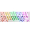 Mars Gaming Mk60 Baltas, mechaninė žaidimų klaviatūra Frgb, Antighosting, mechaniniai red jungikliai, italų kalba