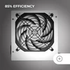 Mars Gaming Mpiii550, Pc Atx 550w maitinimo šaltinis, Silent Ai-rpm technologija, 85% efektyvumas, baltas