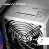 Mars Gaming Mpiii550, Pc Atx 550w maitinimo šaltinis, Silent Ai-rpm technologija, 85% efektyvumas, baltas
