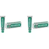 Marvis Classic Strong Mint dantų pasta, 85 ml, dantų pasta su skonio patirties garantija, užtikrinanti gaivinantį ir ilgai išliekantį gaivumą (2 vnt.)