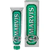 Marvis Classic Strong Mint dantų pasta, 85 ml, dantų pasta su skonio patirties garantija, užtikrinanti gaivinantį ir ilgai išliekantį gaivumą (2 vnt.)