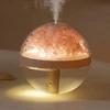 Drėkintuvas Marzius Išsaugotas vandeniu užpildytas skraidymo kilimėlis, kurio talpa 270 ml, visiškai įkraunamas aliejaus difuzorius, naktinė lemputė ir vandens nutekėjimas (rožinis)