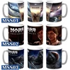 Mass Effect Andromeda puodelis, dovanų daug raštų