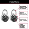 Master Lock pakabinama spyna, standartinė surenkama spyna, 1-7/8 colio pločio, juoda, 1500t (2 vnt.)