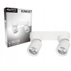 Masterled Baltas Led lubinis šviestuvas Gu10, judinamas, 2 lempos