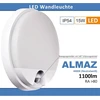 Max K O M F O R T Almaz Led lauko sieninis šviestuvas su judesio davikliu Ip54 15 W apvalus baltas 4000 K neutrali balta 1100 liumenų lauko šviestuvas sieninis šviestuvas sieninis šviestuvas