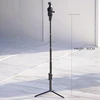Maxcam asmenukių lazda trikojis su prailginimo strypu, skirtas Dji Osmo Pocket 3, 90 cm aliuminio lydinio prailginimo strypas aliuminio lydinio trikojui