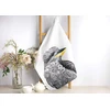 Maxwell & Williams Marini Ferlazzo Birds ar indiškojo povo dizainu margintas arbatos rankšluostis, 100% medvilnė, juoda/balta, 50 x 70 cm, galima skalbti skalbimo mašinoje