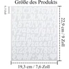 Mažos raidžių lipdukai, 2,5 cm 440 raidžių ir skaičių lipdukų rinkinys albumams, vandens buteliams, vardinėms lentelėms, lipnios raidės atsparios oro sąlygoms - baltos