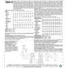 Mccall Pattern Company siuvimo modelis, popierius, baltas, A5 (6-8-10-12-14)