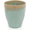 Mea-living Akmens masės espresso puodelis Turquoise Heart, rankų darbo akmens masė, 150 ml, gražūs rankų darbo indai