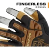 Mechanix Wear Lfr-75-011 Odinės Pirštinės, Rudos/juodos, Xl