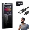 Vaizdo grotuvas Mede8er Mp3 grotuvas Bedee Bluetooth Dodosoul 64 Gb jutiklinis ekranas su radijo imtuvu