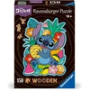 Medinė dėlionė Ravensburger Disney Stitch 150 detalių su figūrėlėmis