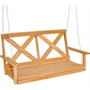 Medinė sodo sūpynė iki 240kg, 134x60x65 cm