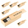 Medinis domino X 28 klasikinis stalo žaidimas šeimos vakarėliams 6 dėžutės