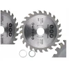 Medžio pjovimo diskinis pjūklas Tomi Hurt Detal 125 mm x 22,2 24t su Widia karbidu, 24 dantys