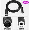 Stiprintuvas Meiriyfa 5-pin Din Midi į 3.5 mm Trs garso kabelis, 1m