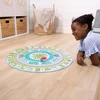 Melissa & Doug Kartoninis grindų dėlionė „rails Around the Coast“ ir užsukami automobiliai – 48 detalės, skirtos berniukams ir mergaitėms nuo 3 metų