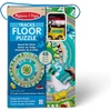 Melissa & Doug Kartoninis grindų dėlionė „rails Around the Coast“ ir užsukami automobiliai – 48 detalės, skirtos berniukams ir mergaitėms nuo 3 metų