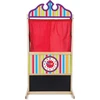 Melissa & Doug prabangus lėlių teatras – tvirta medinė konstrukcija