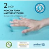 Čiužinys Memory foam antčiužinis 90 x 200 cm H2 H 3.10 cm aukščio, antčiužinis su nuimamu pūkų užvalkalu ir geliniu putų poliuretanu, minkštas ir patogus antčiužinis