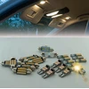 Mercedes W169 - Led salono apšvietimo komplektas - šilta spalva!