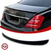 Mercedes W221 spoileris galinis amg style look juodas blizgus