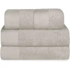 Rankšluostis Mercury Textil - 2 vonios rankšluosčių ir 2 rankinių rankšluosčių rinkinys, 100% medvilnė 500g/m², minkšti, patvarūs ir gerai sugeriantys (smėlio spalvos)