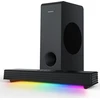 Kompiuterio kolonėlės Meredo garso juosta televizoriams su žemų dažnių garsiakalbiu 3.1 kanalo kompiuterinių žaidimų garso juosta rgb audio sync light bt 5.3/hd-arc/optical/aux/usb tv kompiuterio garsiakalbis staliniams/nešiojamiesiems kompiuteriams žaidimų konsolėms namų kinu