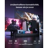 Kompiuterio kolonėlės Meredo garso juosta televizoriams su žemų dažnių garsiakalbiu 3.1 kanalo kompiuterinių žaidimų garso juosta rgb audio sync light bt 5.3/hd-arc/optical/aux/usb tv kompiuterio garsiakalbis staliniams/nešiojamiesiems kompiuteriams žaidimų konsolėms namų kinu