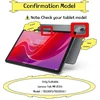 Merocab dėklas, skirtas lenovo tab m11 2024 (modelis tb330fu/tb330xu), lengvas vaikiškas dėklas su sulankstoma rankena, smūgiams atsparus vaikiškas dėklas, rožių raudonumo