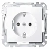 Merten Mert Meg 2301-0325 Schuko lizdas Pc active baltas