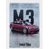Metalinė / dekoratyvinė lentelė Bmw E46 M3 Bavaria Motors