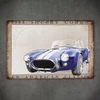 Metalinė dekoratyvinė lentelė Shelby Cobra 2