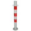 Metalinė kelio užtvara, parkavimo stulpelis, blokuojantis, 76 cm