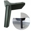 Metalinis baldo kojelė, moderni baldo kojelė 12 cm loft, juoda