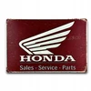 Metalinis dekoratyvinis skardos ženklas - Honda Motorcycle Logo 20 x 30 cm