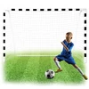 Metalinis futbolo vartai su tinklu
