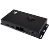 Metalinis korpusas, skirtas raspberry pi compute module 5 io board cm5, mini pc korpusas su aušinimo ventiliatoriumi, 40pin gpio adapteris, atsparus dulkėms, sieninis laikiklis, skirtas pramoniniams ir „pasidaryk pats“ pi projektams
