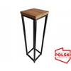 Metalinis loft stiliaus stovas su reguliavimu, 28 cm