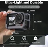 Metalinis narvelis, skirtas dji action 5 pro 4 3 premium priedams, daugiafunkcinis apsauginis rėmo dėklas, aliuminio korpuso komplektas, tinkamas su rėmo skeleto įvore su 1/4 sriegio jungtimi, skirtas vloggin