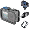 Metalinis narvelis, skirtas dji action 5 pro 4 3 premium priedams, daugiafunkcinis apsauginis rėmo dėklas, aliuminio korpuso komplektas, tinkamas su rėmo skeleto įvore su 1/4 sriegio jungtimi, skirtas vloggin