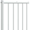 Lova Metalinis pakaitinis galvūgalis, baltos spalvos, 160cm