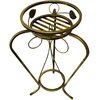 Metalinis stovas 1 gėlių vazonui, metalinis stovas gėlėms, 60 cm