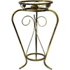 Metalinis stovas 1 gėlių vazonui, metalinis stovas gėlėms, 60 cm