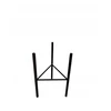 Metalinis stovas gėlėms "loft" 40cm, juodas