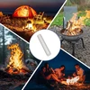 Metalinis strypas, ugnies įžiebimo strypas, ugnies įžiebimo strypas namams, stovyklavimui, ugnies įžiebimo priedai (18 mm x 100 mm)